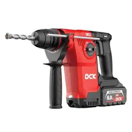 DCK KRH20V-26H2K aku bušilica za beton SDS-Plus 2x6.0Ah baterije i punjač 20V
