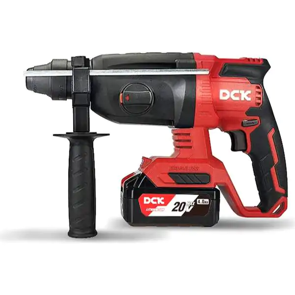DCK KDZC04-24FK akumulatorska SDS-Plus bušilica za beton 20V sa 2x5.0Ah baterije i punjačem