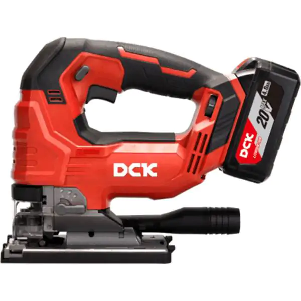 DCK KDMQ85EK akumulatorska ubodna testera 20V bez četkica sa 2x4.0Ah baterije i punjačem