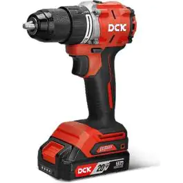 DCK KCKC04EK akumulatorski set alata 20V – udarna bušilica 60Nm i ugaona brusilica 125mm sa 2x4.0Ah baterije
