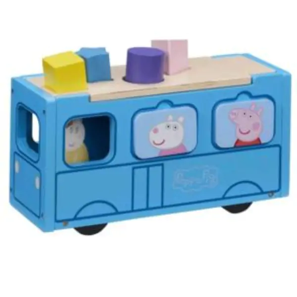 Autobus drveni Peppa prase CT072223