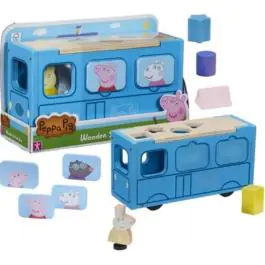 Autobus drveni Peppa prase CT072223