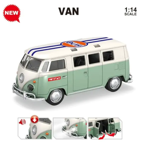 Retro kombi Vintage Van 1:14 CT651211