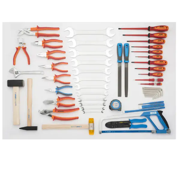 UNIOR Set od 53 alata za električare 609330