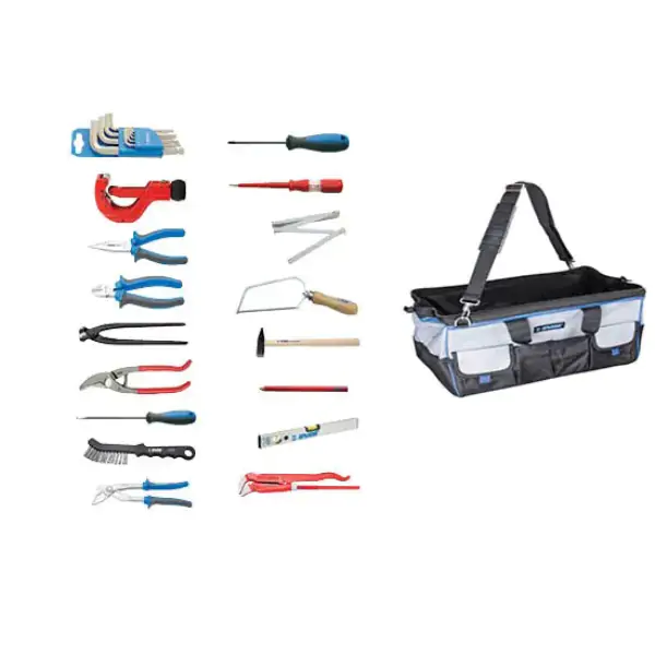 UNIOR Set 28 alata za vodoinstalatere u torbi za alat 628822