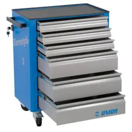 UNIOR Kolica za alat EUROSTYLE sa 6 fioka 608544