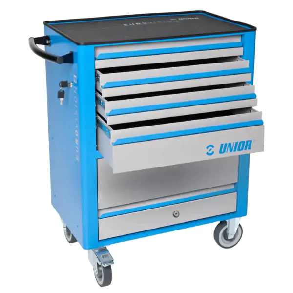 UNIOR Kolica za alat Eurovision sa 4 fioke i kasetom 619884