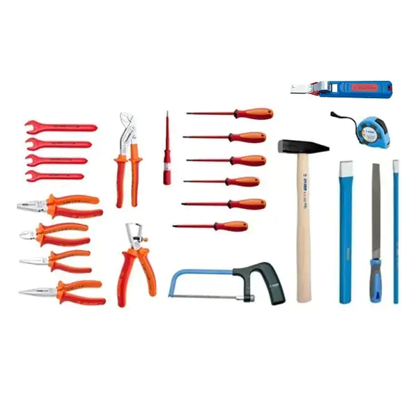 UNIOR Komplet od 24 alata za električare 90024