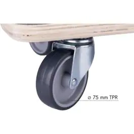 Transportna platforma za automehaničare 580x290 mm FESTA – servisna kolica nosivosti 200 kg