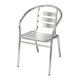 Baštenska stolica aluminijumska 56x57x75 cm