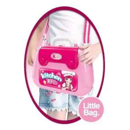 Kuhinjski set u torbi - roze 29-101000
