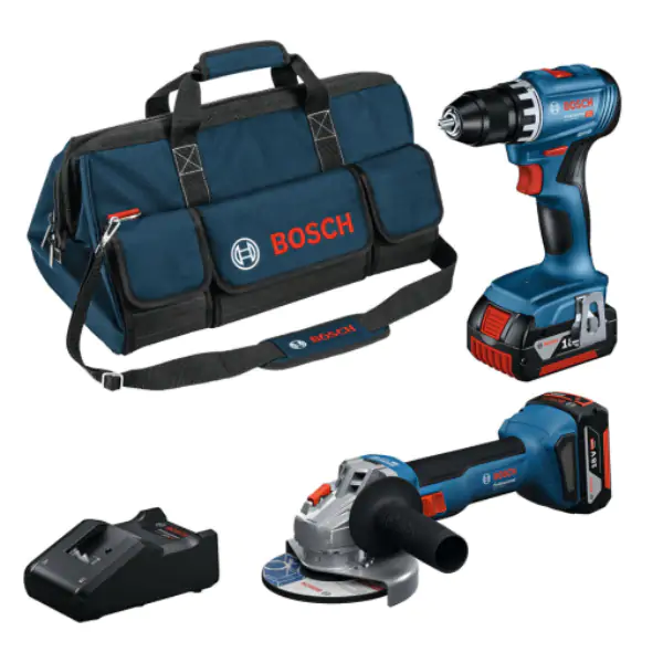 Bosch Set alata 18V GSR+GWS+2x4.0Ah+GAL, 0615A5007N
