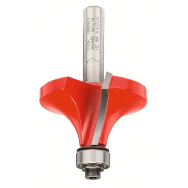 Glodalo za zaobljivanje Bosch 2608629378, 8 mm, D 44,4 mm, R1 15,9 mm, L 22,2 mm, G 64 mm