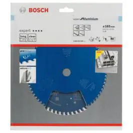 List kružne testere Expert for Aluminium Bosch 2608644095, 165 x 20 x 2,6 mm, 52