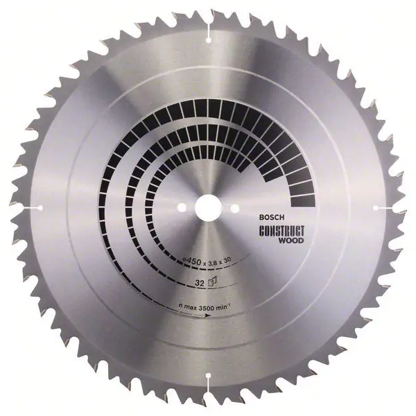 List kružne testere Construct Wood Bosch 2608640704, 450 x 30 x 3,8 mm; 32