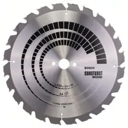 List kružne testere Construct Wood 350 x 30 x 3,5 mm; 24 Bosch 2608640692, 350 x 30 x 3,5 mm; 24