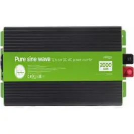 EG-PWC-PS2000-01 Gembird 12V Cist sinusni inverter DC/AC 2000W + USB port, 4,65KG