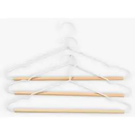 Vešalice BO D42cm 3kom/p bela