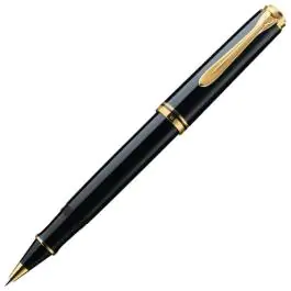 Roler Souveran R800+kožna bela futrola+poklon kutija G30 Pelikan 997643 crni