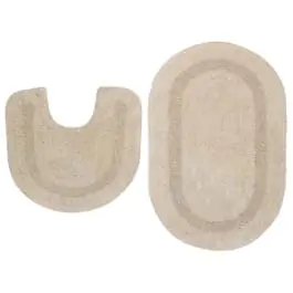 Set prostirki za kupatilo LERDALA 2kom/set bež