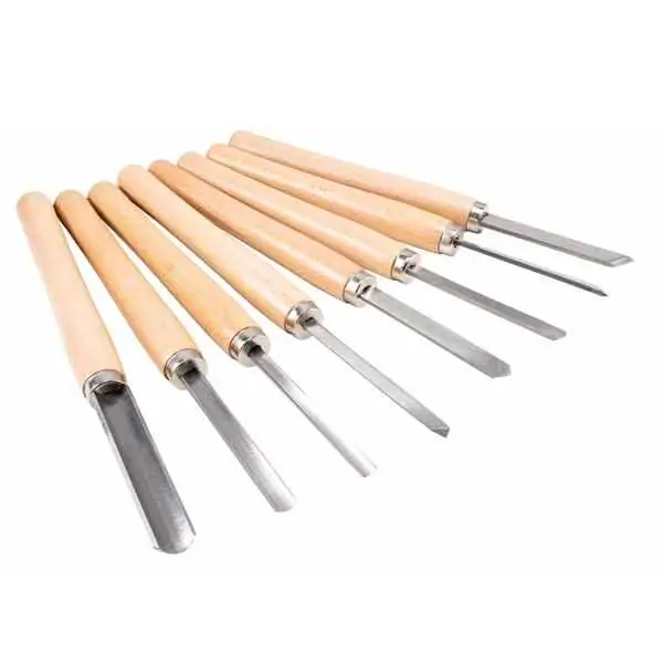 Set ručnih dleta za strug 7902301601 Scheppach