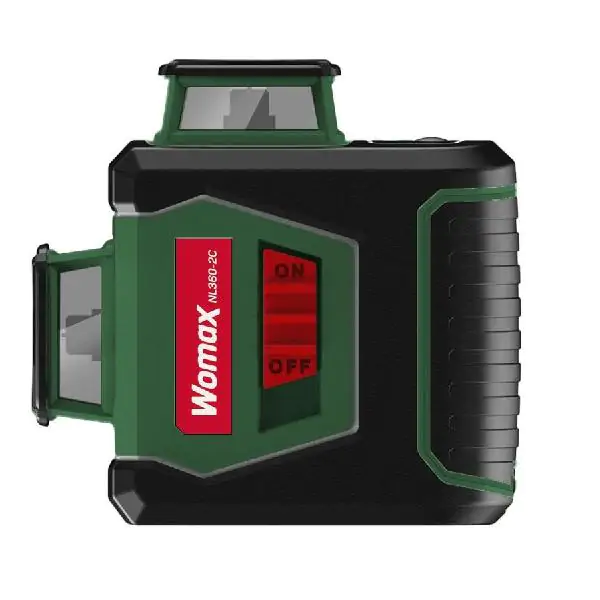 Laserski nivelator linijski ukršteni 360 NL360-2C WOMAX