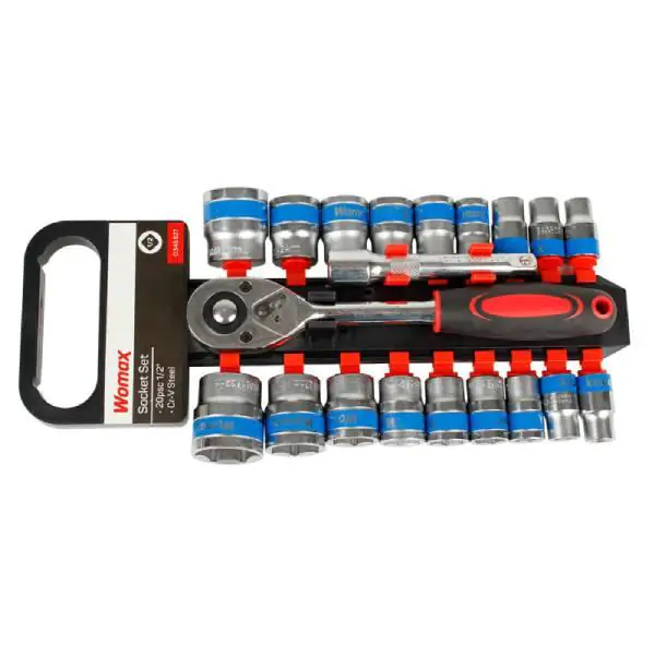 Ključevi 1/2" sa račnom set 20kom WOMAX