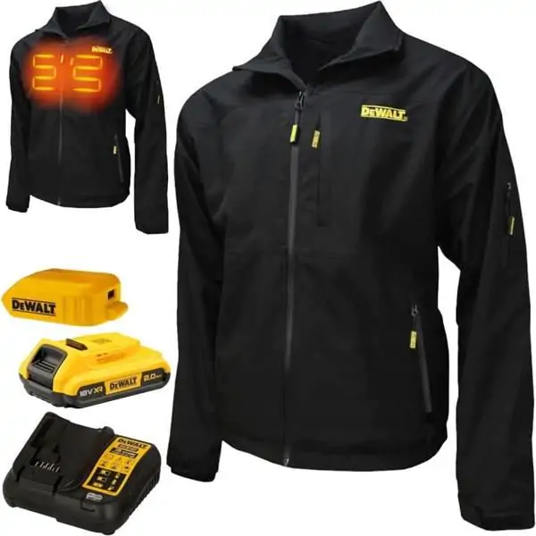DeWalt DCHJ090BD1 Soft-Shell jakna sa grejačima, 1x2.0Ah, sa adapterom L