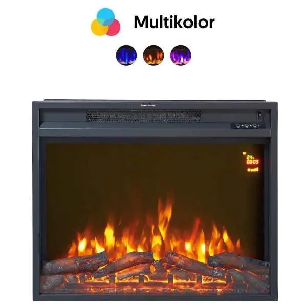 PROSTO električni ugradni kamin 26" 2000W 3 boje - proizvod na akciji