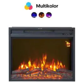 PROSTO električni ugradni kamin 26" 2000W 3 boje