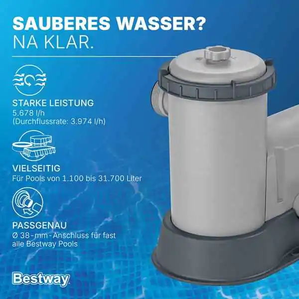 Bestway Filter pumpa kapaciteta 5678 L/h  86W