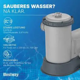 Bestway Filter pumpa kapaciteta 5678 L/h  86W