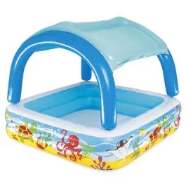 Bestway bazen za igru sa nadstrešnicom Beach Buddy 1.40x1.40x1.14m