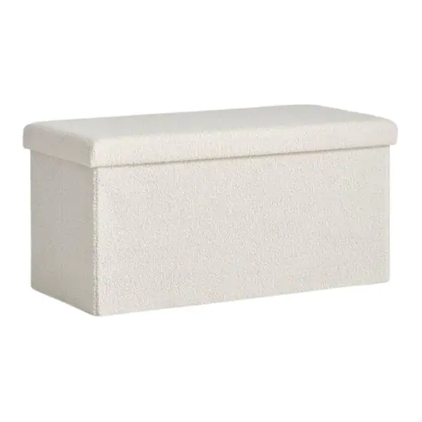 Tabure NYSTED 76x38 sa prost. za odlaganje pr. bela teddy