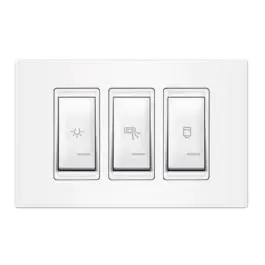Set sklopki za kupatilo 3x16ax 250v~ sa indikacijom, univerzalni (svetlo, grejal ALING-CONEL