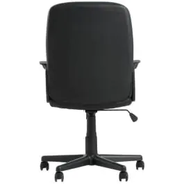 Kancelarijska stolica NIMTOFTE crna vešt. koža/crna