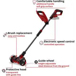 Einhell GE-CC 18/110 Li E-Solo akumulatorski čistač fuga i uklanjač korova 18 V