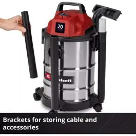 Einhell TC-VC 2045 S usisivač za suvo i mokro usisavanje 900W 20L