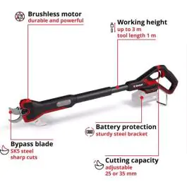 Einhell PROFESSIONAL GP-LS 18/35 Li BL-Solo akumulatorske makaze za orezivanje 18V Brushless