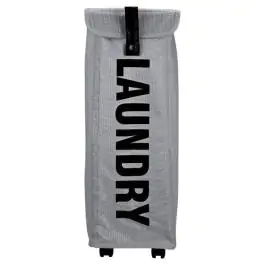 ESTIA ES02-25373 KORPA ZA VEŠ SA TOČKIĆIMA 45L SIVA 39X20X59CM