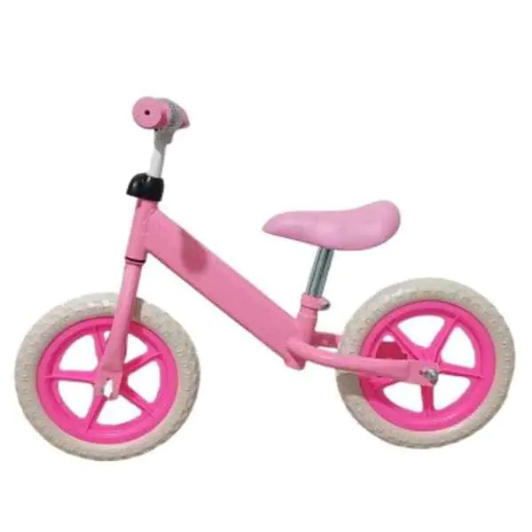 Dečiji bicikl za balansiranje roze 28x15x55 cm