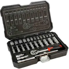 Ključ nasadni sa račnom 1/4" set 28 kom Womax