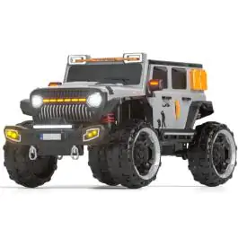 Džip za decu monster 12v 7ah 4motora MB 6128 SIVA