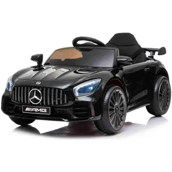 Mercedes-Benz AMG GTR dečiji automobil na akumulator sa daljinskim upravljačem – crni | Licencirani model - proizvod na akciji