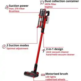 Einhell TE-SV 18/270 Li BL-Solo akumulatorski štapni usisivač 18V (bez baterije i punjača)