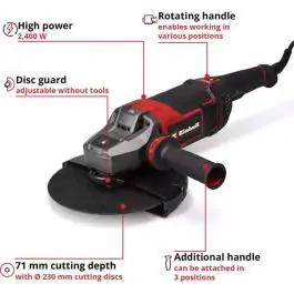 Einhell Professional ugaona brusilica TP-AG 230/2400 2400W 230 mm