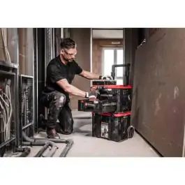 Einhell E-Case Drawer – Modularni kofer sa 3 fioke za alat i sitan pribor