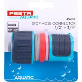 FESTA Stop brza spojnica za baštensko crevo 1/2" + 3/4"