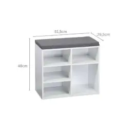 KESPER KSP15905 MINI CIPELARNIK BELI SA JASTUKOM ZA SEDENJE 51.5 x 48 x 29,5 CM