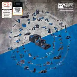 Scheppach 5910310400 BC-PS150-X akumulatorski rezač grana 150 mm, Brushless, 20V